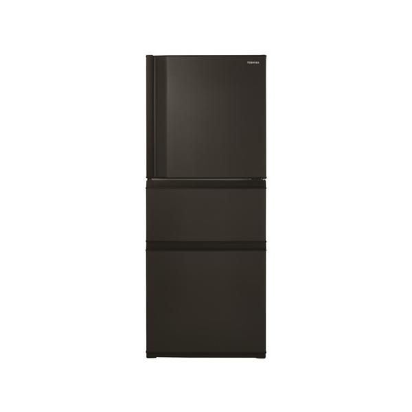東芝 冷蔵庫 294L 右開き 3ドア 幅60cm 3段冷凍室 うるおい