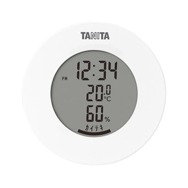 タニタ　TT-585　デジタル温湿度計　ホワイト 500