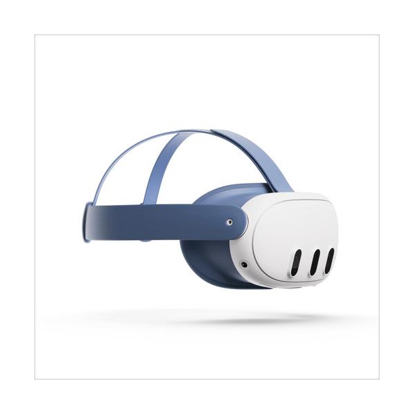 Meta Quest 3接顔部 &amp; ヘッドストラップ (エレメンタルブルー)｜Questを自分色に｜高い快適性を確保