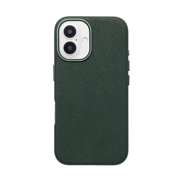 ユニケース Mag Plain Case for iPhone 16 Plus (green) UNI-CSIP24L-2MPGN