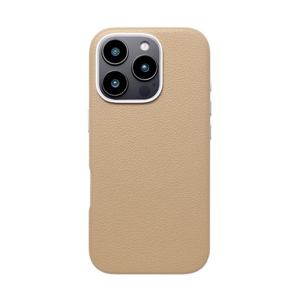 ユニケース Mag Plain Case for iPhone 16 Pro (beige) UNI-CSIP24MP-2MPBE