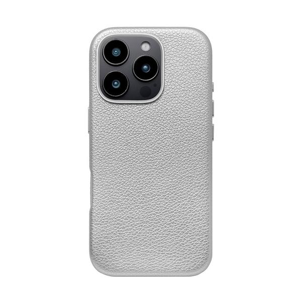 ユニケース Mag Plain Case for iPhone 16 Pro (silver) UNI-CSIP24MP-2MPSV