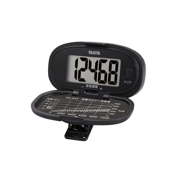 タニタ　PD647BK　歩数計　ブラック 46