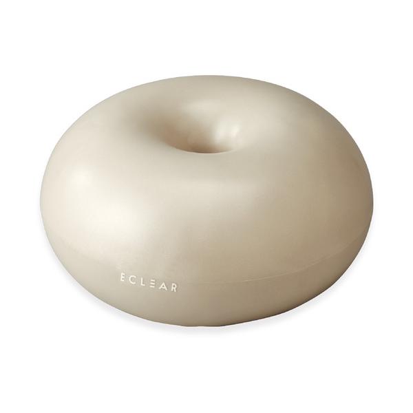 他サイト： エレコム HCF-BBDLIV バランスボール エクリアスポーツ ドーナツ型 Lサイズ 直径50cm アイボリーの商品画像