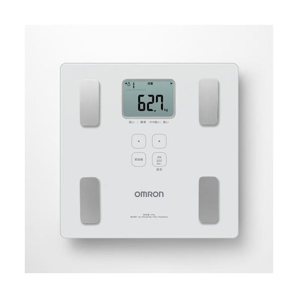 オムロンヘルスケア　HBF-236-JW　体重体組成計　ホワイト 46