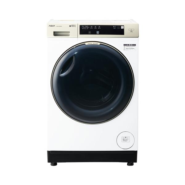 U207★24年製 AQWドラム洗濯機 AQW-D10P 4年保証・送料無料 AQW-D10P-L | 容量：洗濯・脱水 10kg / 乾燥 5kg / 水量約48L