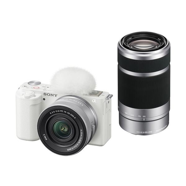ソニー ZV-E10X W VLOGCAM α Eマウント ダブルズームレンズキット ホワイト