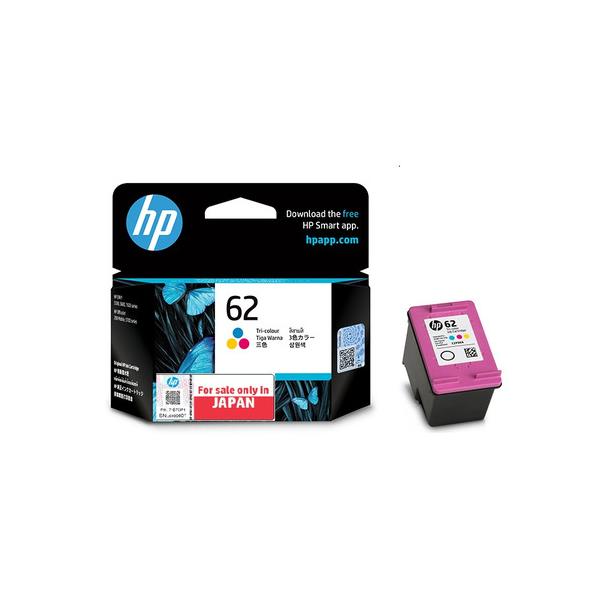 他サイト： ヒューレットパッカード C2P06AA インクカートリッジ HP62 （3色カラー）の商品画像