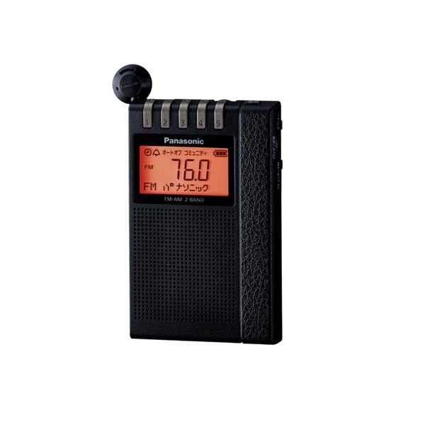 パナソニック RF-ND380R-K ワイドFM/AM 2バンドラジオ RFND380R