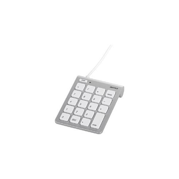 他サイト： バッファロー BSTK08MSV Mac専用テンキーボード シルバーの商品画像