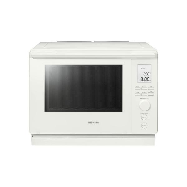 東芝 ER-D100B(W) 角皿式スチームオーブンレンジ 石窯ドーム 30L