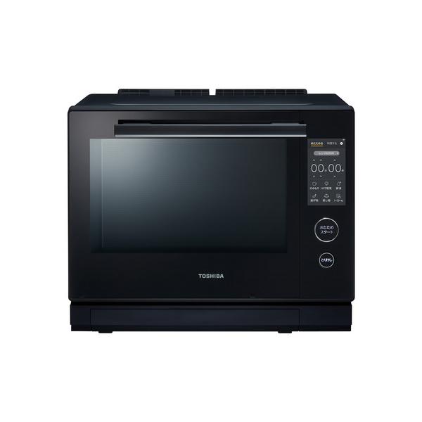 東芝 ER-D7000B(K) 過熱水蒸気オーブンレンジ 石窯ドーム 2段調理対応 30L グランブラック