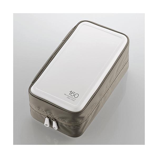 ケース　エレコム　CD　DVD　CCD-HB160WH　Blu-ray・CD・DVD対応ファスナーケース　160枚　ホワイト 131