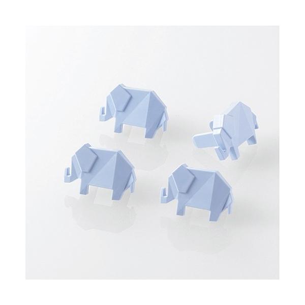 他サイト： エレコム T-CAPKAKU1 コンセントキャップ（カクマル） ゾウの商品画像