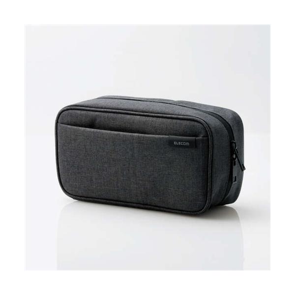 他サイト： エレコム BMA-GP14BK ガジェットポーチ オーガナイズポーチ ストレージタイプ ブラックの商品画像
