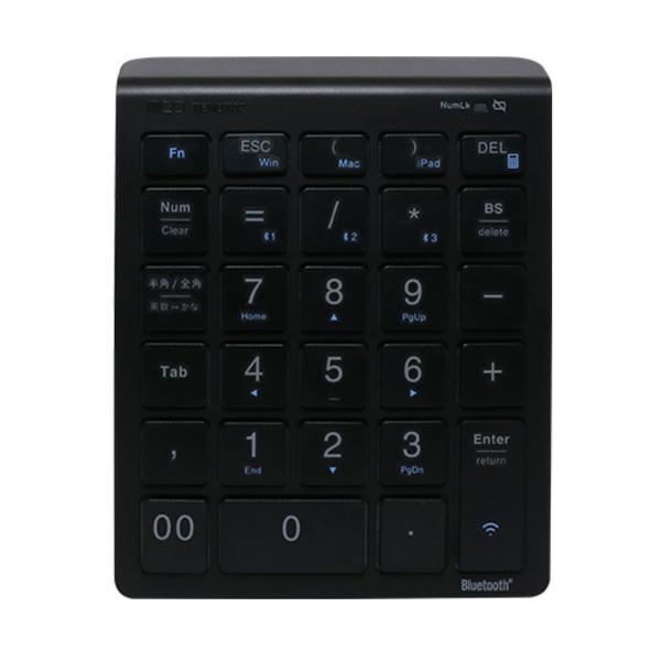 �~���V TENBT02�^BK Bluetooth5.0�Ή� ���C�����X�e���L�[   �u���b�N