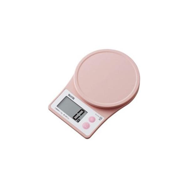 他サイト： タニタ KJ-216-PK デジタルクッキングスケール（2kg）ピンクの商品画像