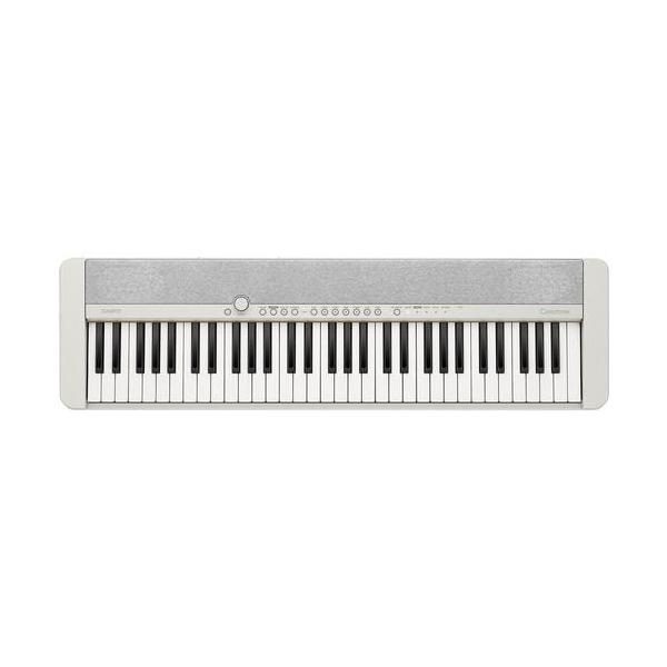他サイト： カシオ計算機 CTS1WE キーボード Casiotine 61鍵標準鍵 ホワイトの商品画像