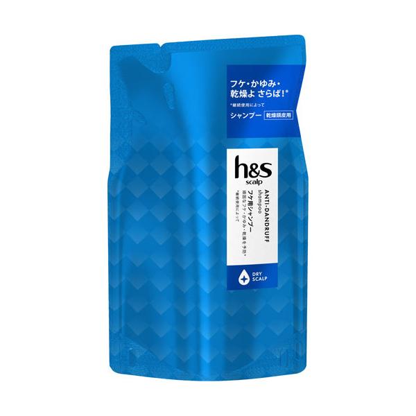 他サイト： P&amp;Gジャパン h＆s scalp ドライスカルプ シャンプー つめかえ 300mlの商品画像