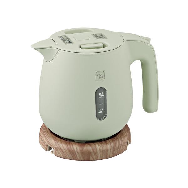 象印マホービン　ZOJIRUSHI　電気ケトル ダスティグリーン [0.8L]　CK-SA08
