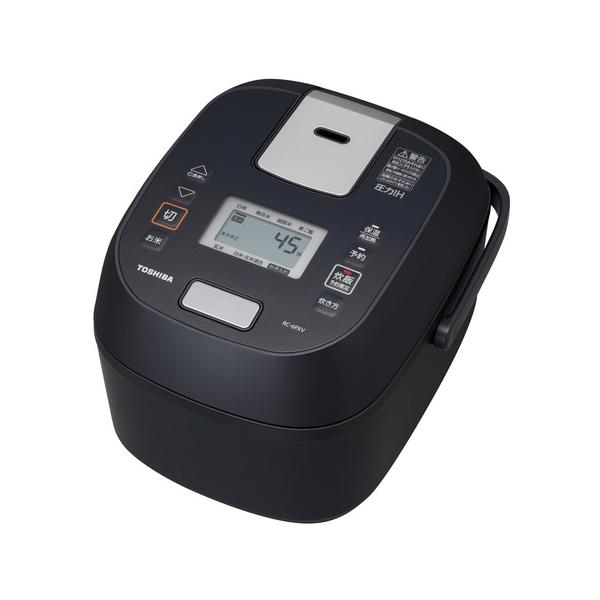 東芝 RC-6PXV(K) 圧力IH炊飯器 炎匠炊き 3.5合炊き ブラック 東芝 RC-6PXV(K) 圧力IH炊飯器 炎匠炊き 3.5合炊き ブラック