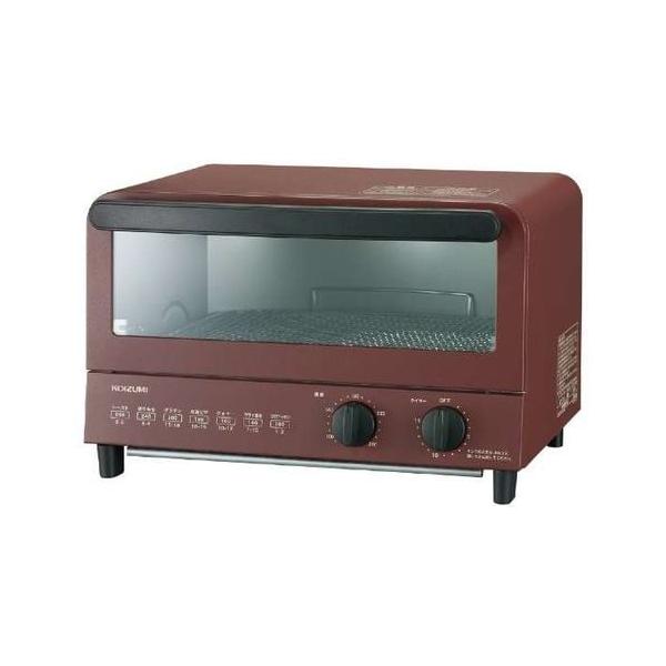 コイズミ　KOS1218R　オーブントースター　レッド 44