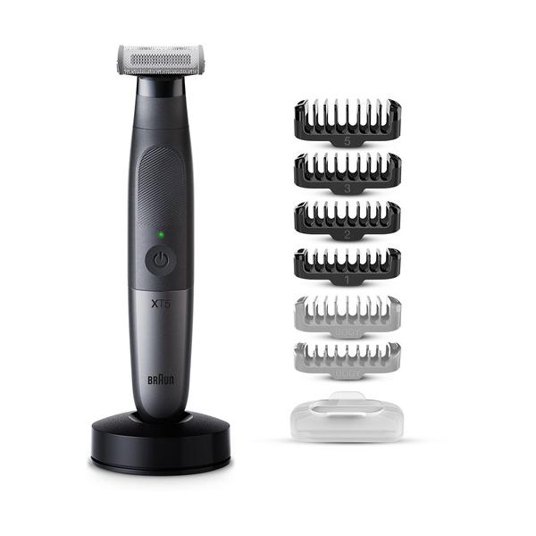 ブラウン　BRAUN　ブラウンボディグルーマー＆フェイスグルーマー「PROX」 BRAUN ブラックグレーメタル［AC100V-240V］　XT5300