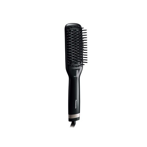 パナソニック EH-HS21-K ブラシストレートアイロン イオニティ ヘアーアイロン ブラック