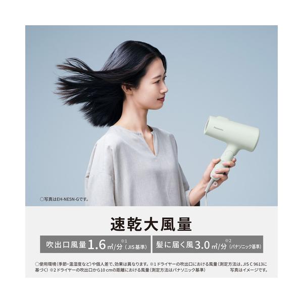 パナソニック ヘアードライヤー イオニティ EH-NE5N-H