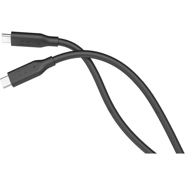 ＣＩＯ　CIO　シリコンケーブル　CtoC　240W　1m　ブラック　CIO-SL240W-CC1-BK 131