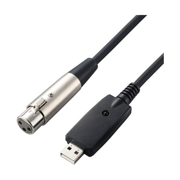 GR DH-XLRU30BK ypP[u }CN USB 3m ubN