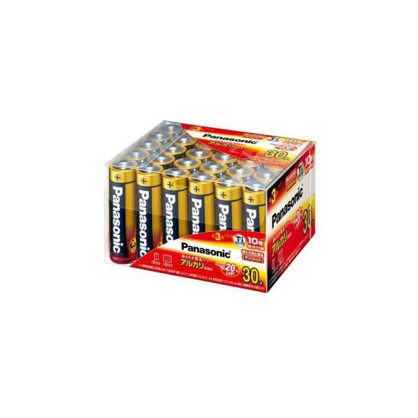 他サイト： パナソニック LR6XJ/30SH アルカリ乾電池単3形 30本パックの商品画像