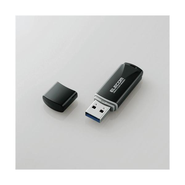 �G���R�� MF-HTU3B128GBK �L���b�v��USB3.2 Gen1������ �u���b�N 128GB