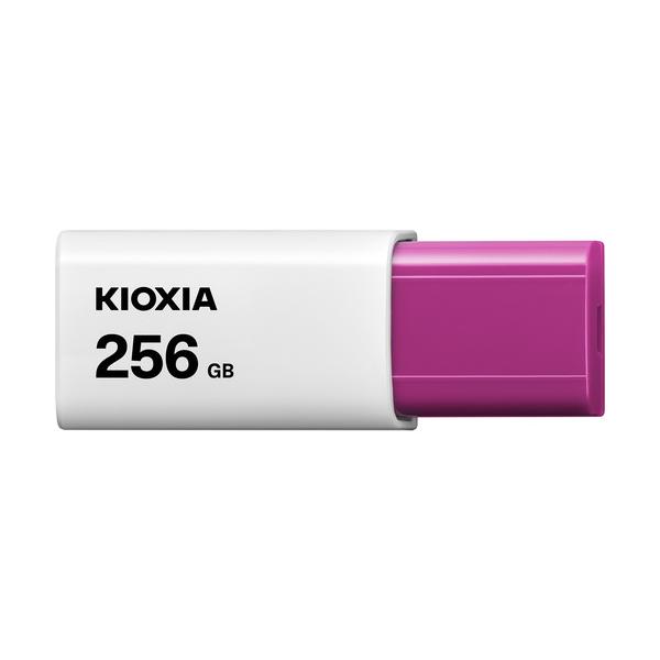 KIOXIA　KUN-3A256GR　USBメモリ　Windows／Mac対応　TransMemory　U304　256GB　マゼンタ 124