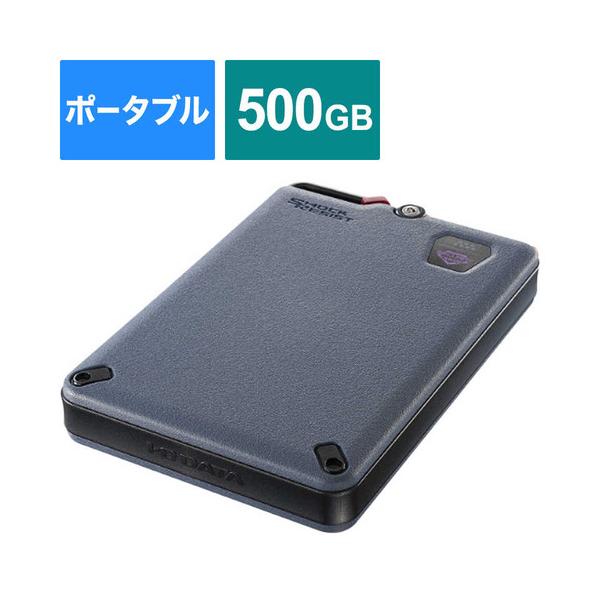 IOデータ　SSPD-SUTC500　外付けSSD　500GB　ポータブル型　BizDAS　ブラック 124