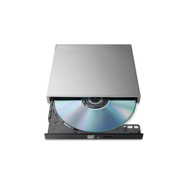 ロジテック　LDR-PWA8CU3MGY　外付け　DVDドライブ　CD　DVD　対応　USB　3.2　Gen1　Type-Cケーブル付属　M-DISC対応　Mac　Windows対応　グレー 124