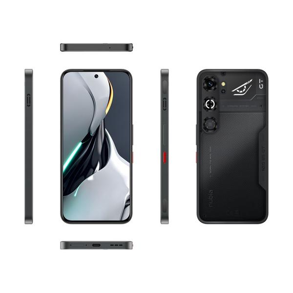 nubia Neo 5 GT 5G ゲーミングスマートフォン 6.8インチ 有機ELディスプレイ 8GBメモリ 256GBストレージ 背面LEDライティング ブラック