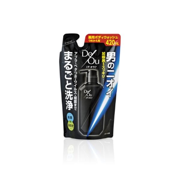 ロート製薬　デ・オウ薬用ＣＬウォッシュつめかえ用　420mL　【医薬部外品】 878
