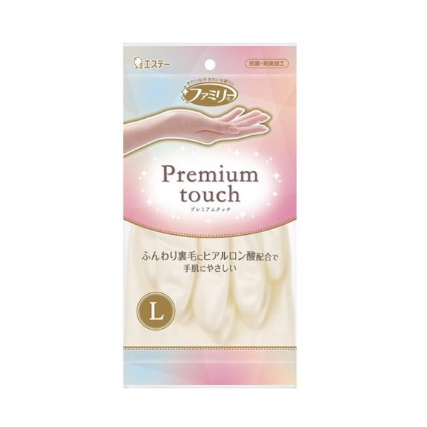 エステー　　ファミリープレミアムタッチ　ヒアルロン酸　L　パールホワイト 858