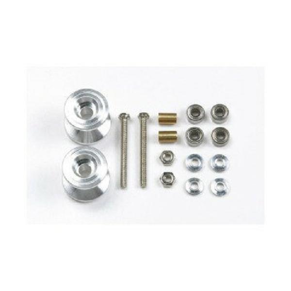他サイト： タミヤ ミニ四駆 No．398 2段アルミローラーセット（13−12mm）の商品画像