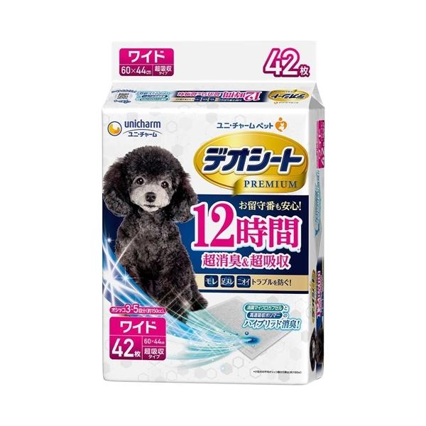 ユニ・チャーム　デオシートPremium12時間超消臭&amp;超吸収ワイド　42枚 866