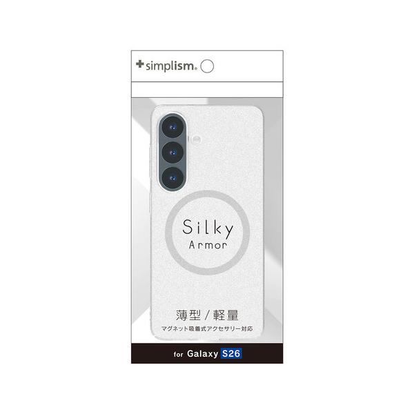 トリニティ TR-GA26S-SA-CL Galaxy S26 [Silky Armor] マグネット