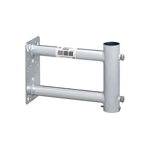 DXアンテナ MW20Z 壁面取付金具 溶融亜鉛メッキ 突き出し200mm