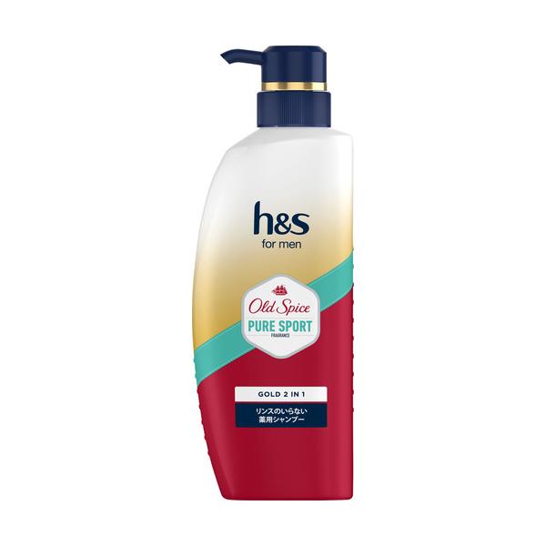 P&G h&s for men ゴールド2IN1シャンプー オールドスパイスピュア