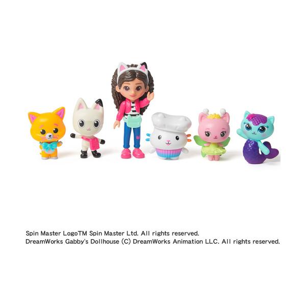 タカラトミー　ギャビーのドールハウス　ギャビーのドールハウス　ザ・ムービー　ニャンベンチャー・クルー・フィギュアセット 885