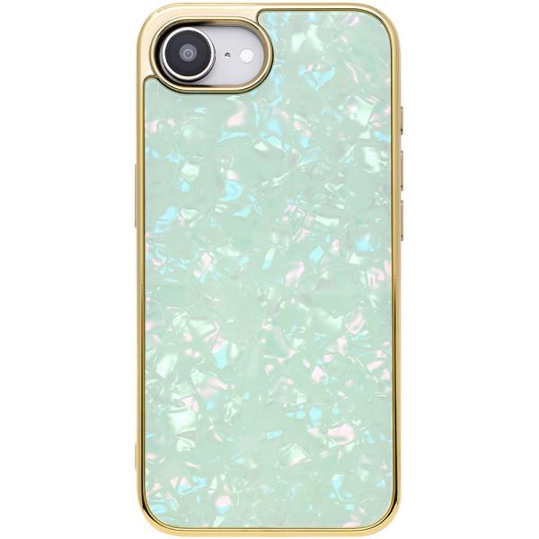 ユニケース Glass Shell Case iPhone 16e用  (mint) UNI-CSIP25S-0GSMT