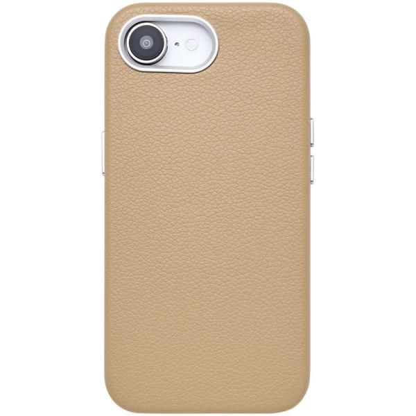 ユニケース Mag Plain Case iPhone 16e用  (beige) UNI-CSIP25S-2MPBE