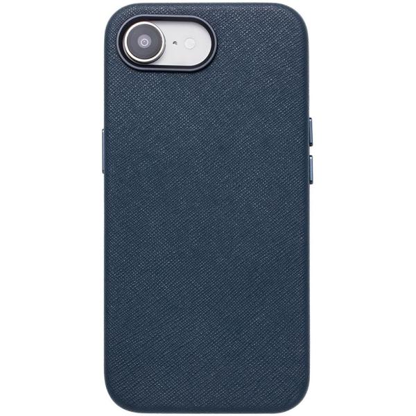 ユニケース Mag Plain Case iPhone 16e用  (navy) UNI-CSIP25S-2MPNV