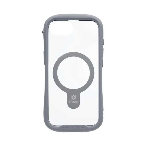 他サイト： HAMEE iPhone 16e iFace Reflection MagSynq 強化ガラスクリアケース iFace グレー 41-988619の商品画像