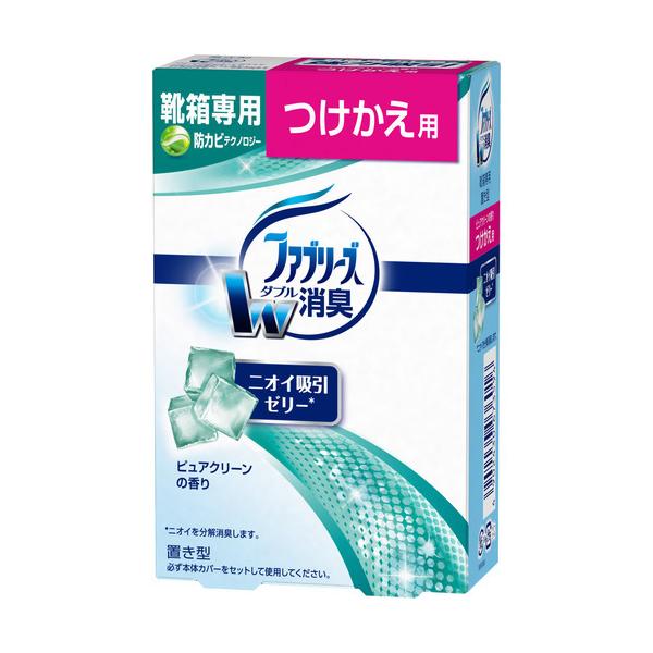 P&amp;Gジャパン　置き型ファブリーズ　靴箱用　ピュアクリーンの香り　つけかえ用　130G 861